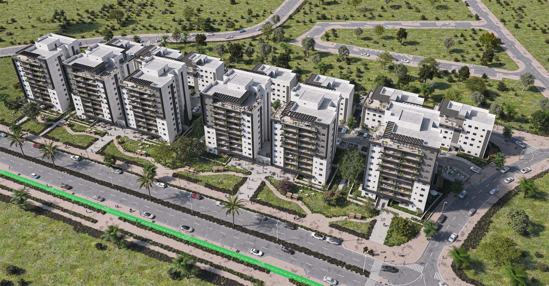 פרויקטים חדשים בנתיבות PARK SIDE